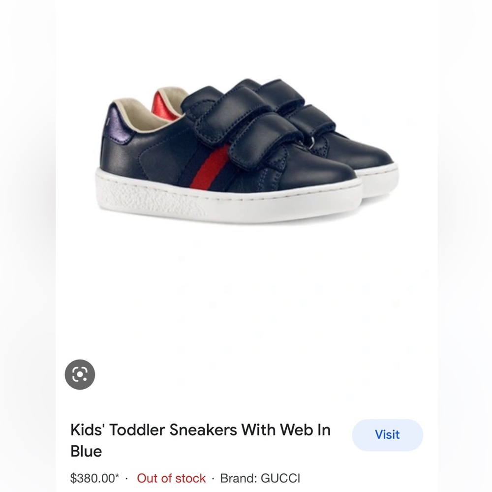 Gucci toddler sneakers size 21 baby (5) worn a few times a few scuffs